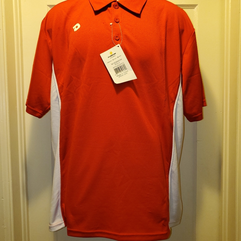 DeMarini mens polo shirt sz M
